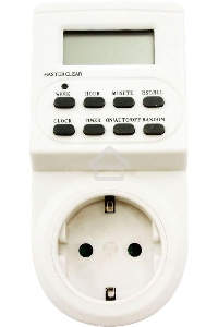 Розетка с таймером FERON 23205  (недельная) 3500W/16A 230V, 61925(TM22)