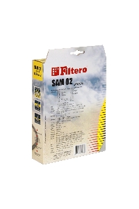 Пылесборники Filtero SAM 02 Экстра пятислойные (4пылесбор.)