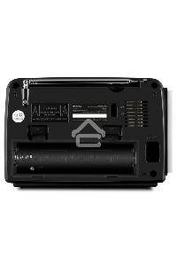 Радиоприёмник SVEN SRP-535 чёрный (3 Вт, FM/AM/SW, USB, SD/microSD, 900 мАч, 2 х D/UM, фонарь)
