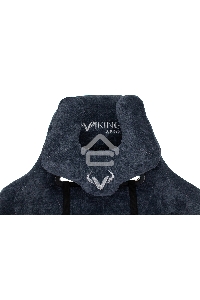 Кресло игровое Бюрократ VIKING KNIGHT LT27 FABRIC синий крестовина металл/пластик