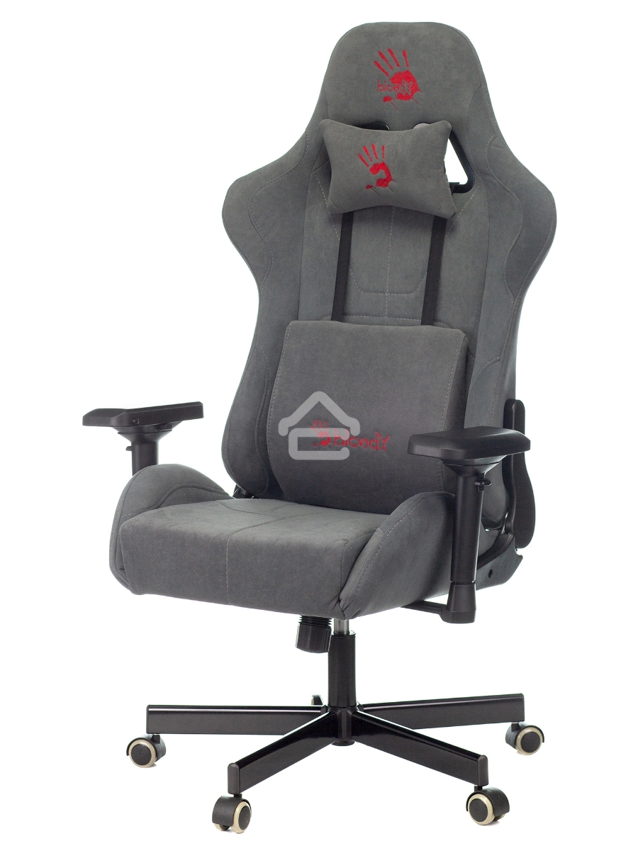 Кресло игровое A4Tech Bloody GC-740 серый