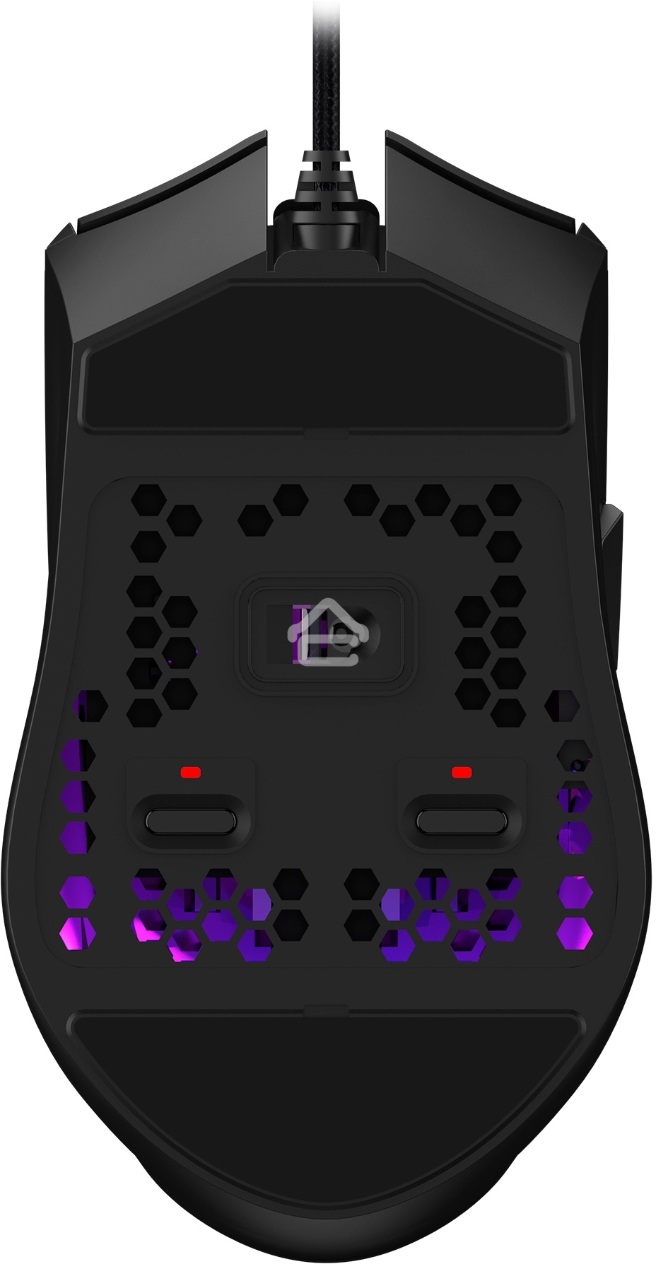 Мышь проводная A4Tech Bloody L65 Max черный/фиолетовый, 12000 dpi, USB, кнопки - 7