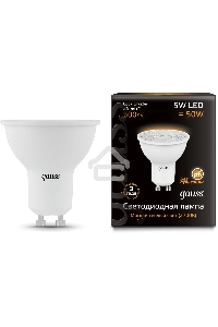 Лампа светодиодная GAUSS 101506105 LED MR16 GU10 5W 3000K