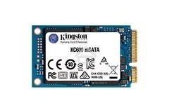 Накопитель SSD Kingston KC600, 512GB, mSATA, R/W 550/520