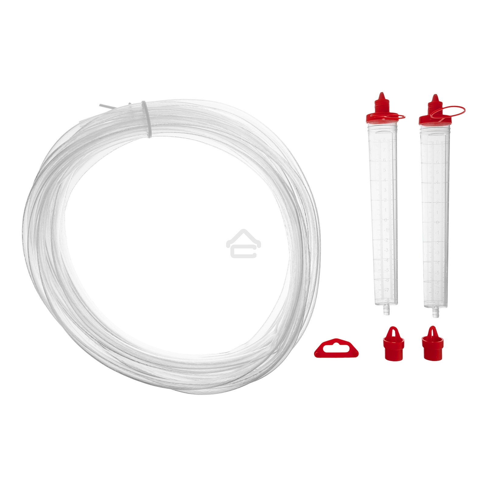 Гидроуровень Matrix удлиненная колба, рельефная градуировка, 10 м