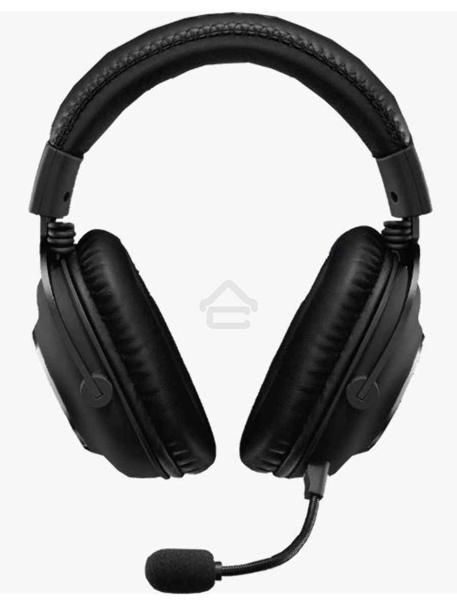 Наушники с микрофоном Logitech G Pro X черный 2м мониторные оголовье (981-000819)