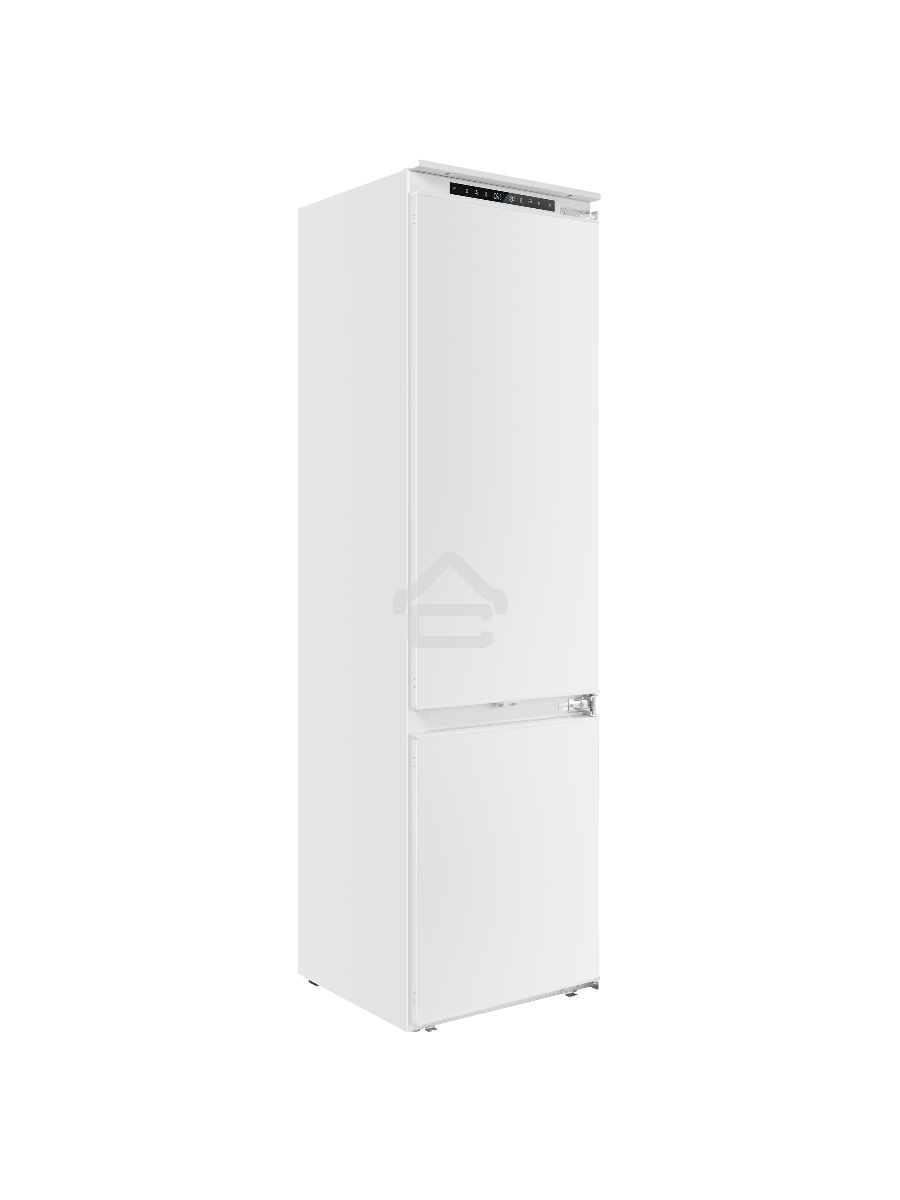 Встраиваемый холодильник Maunfeld MBF193SLFWGR Inverter белый двухкамерный 229/76 л морозилка снизу