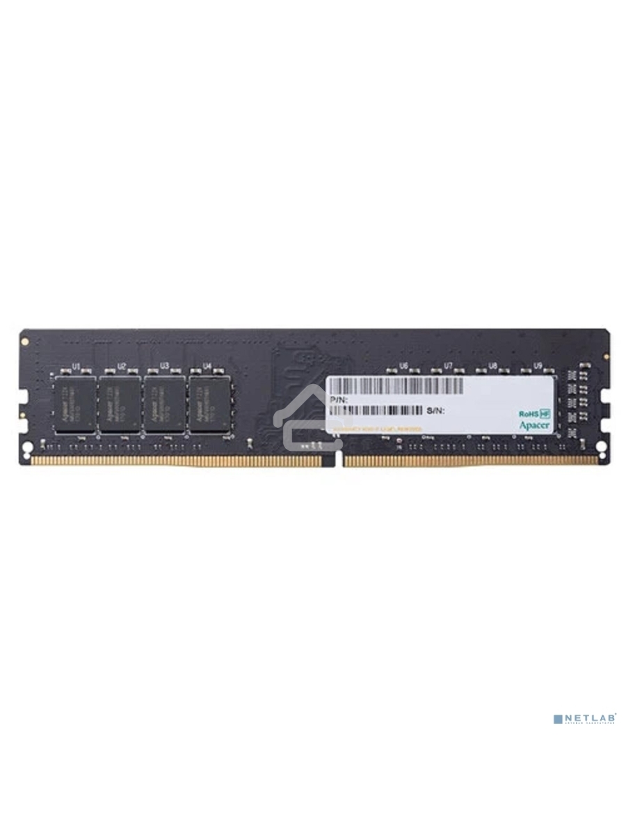 Оперативная память Apacer, DDR4, 32GB (1x32GB), 3200MHz, CL22, DIMM