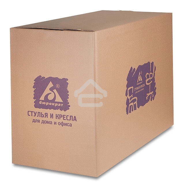 Кресло руководителя Бюрократ CH-993/orange оранжевый, искусственная кожа, крестовина хромированная