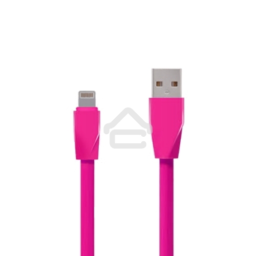 Кабель USB ACD-Life Lightning - USB-A TPE, 1м, маджента