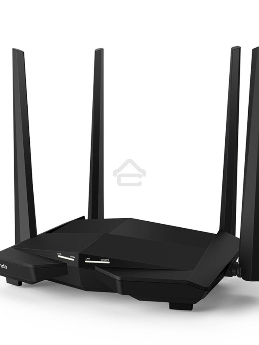 Двухдиапазонный AC1200 Гигабитный WiFi Маршрутизатор Tenda AC10U (AC 1200, LAN 3*10/100/1000, USB 2.0), 4 антенны 5dBi