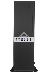 Компьютерный корпус с блоком питания 300Вт. Сase Foxline mATX Desktop 300W, 2xUSB3.0, 2xUSB2.0, toolless, Black, 8cm. fan, powercord