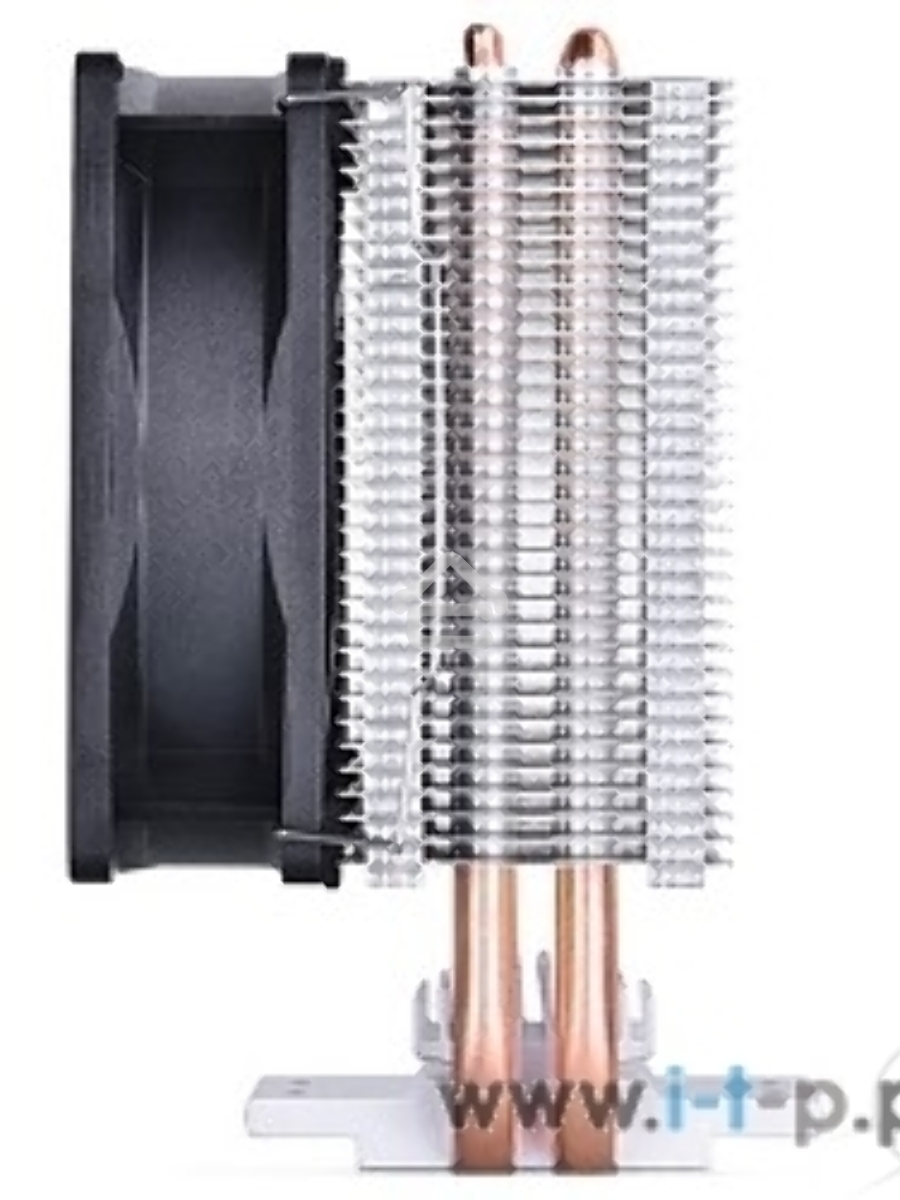 Кулер для процессора DEEPCOOL ICE EDGE MINI FS V2.0 синий, 80 мм, алюминий/медь, 2200 об/мин, 24.7 дБ, 3 pin, 100 Вт, 112 мм