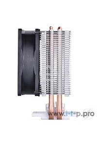 Кулер для процессора DEEPCOOL ICE EDGE MINI FS V2.0 синий, 80 мм, алюминий/медь, 2200 об/мин, 24.7 дБ, 3 pin, 100 Вт, 112 мм