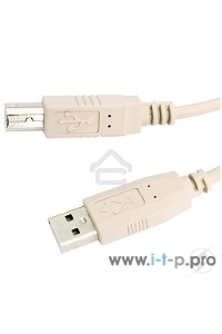 Кабель Defender USB04-06p.bag Кабель USB 2.0 для соед. 1.8м AM/BM, пакет