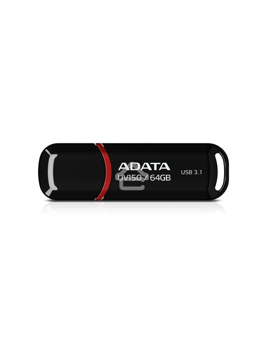 Флэш диск ADATA Flash Drive 64GB UV150 {USB3.0, BLACK}