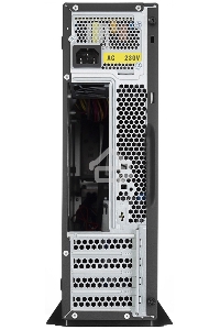 Компьютерный корпус с блоком питания 300Вт. Сase Foxline mATX Desktop 300W, 2xUSB3.0, 2xUSB2.0, toolless, Black, 8cm. fan, powercord