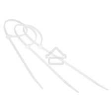 Хомут кабельный Rexant 7.6х300 нейл. белый (уп. 100 шт)