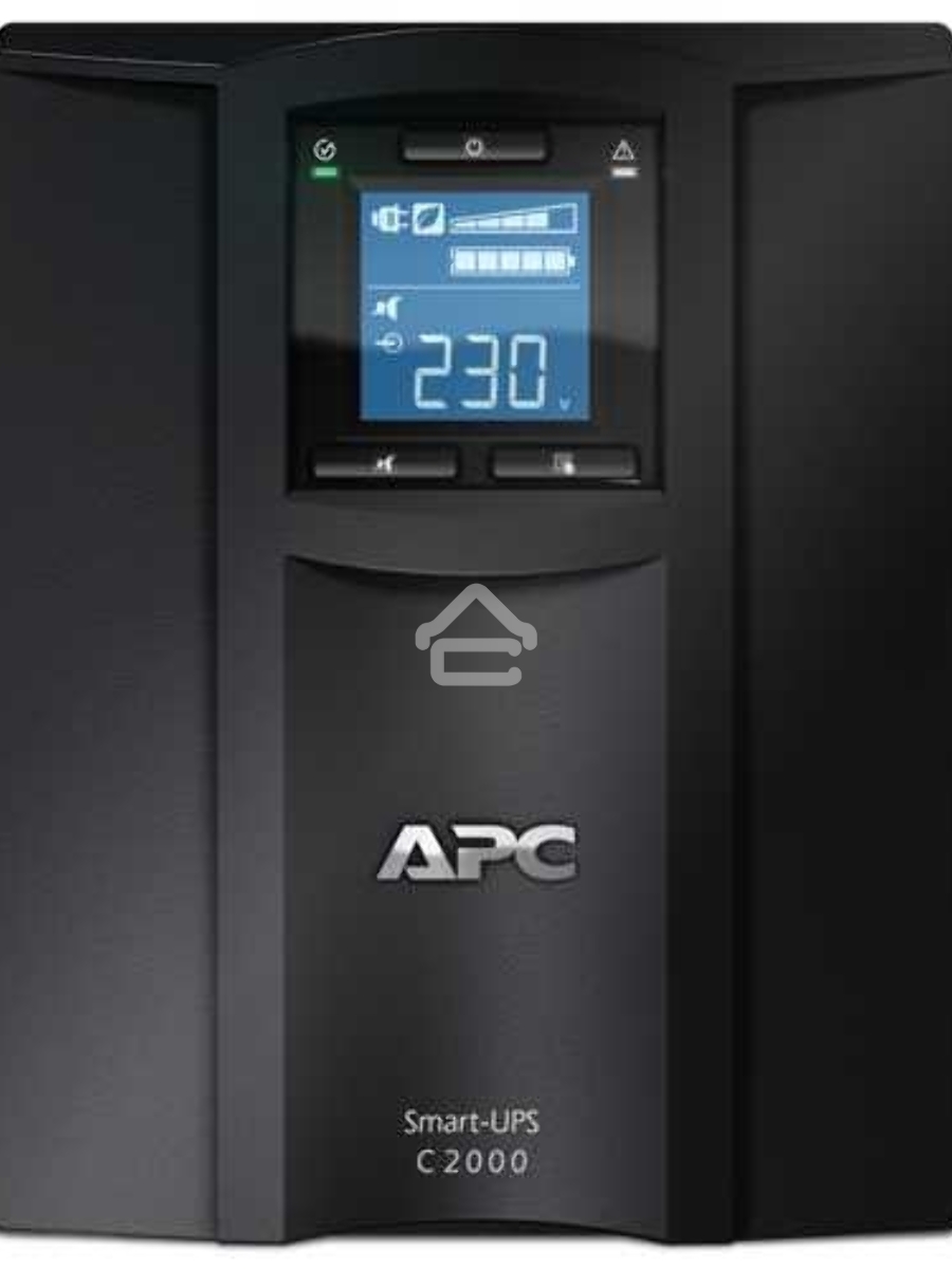 Источник бесперебойного питания APC Smart-UPS C SMC2000I 1300Вт 2000ВА черный