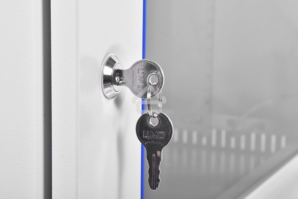 Шкаф телеком. настенный разборный 15U (600х350) дверь стекло (ШРН-Э-15.350) (1 коробка)