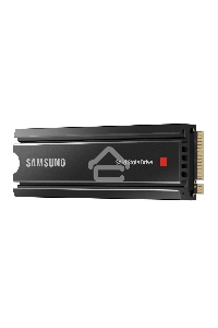Накопитель SSD Samsung 980 PRO, 1TB, PCIe 4.0 x4, M.2 2280, NVMe, R/W 7000/5000, с радиатором