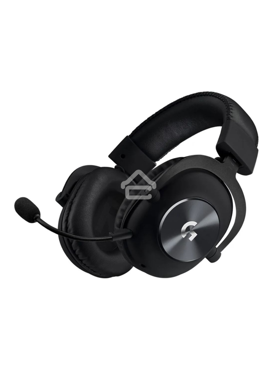 Наушники с микрофоном Logitech G Pro X черный 2м мониторные оголовье (981-000819)