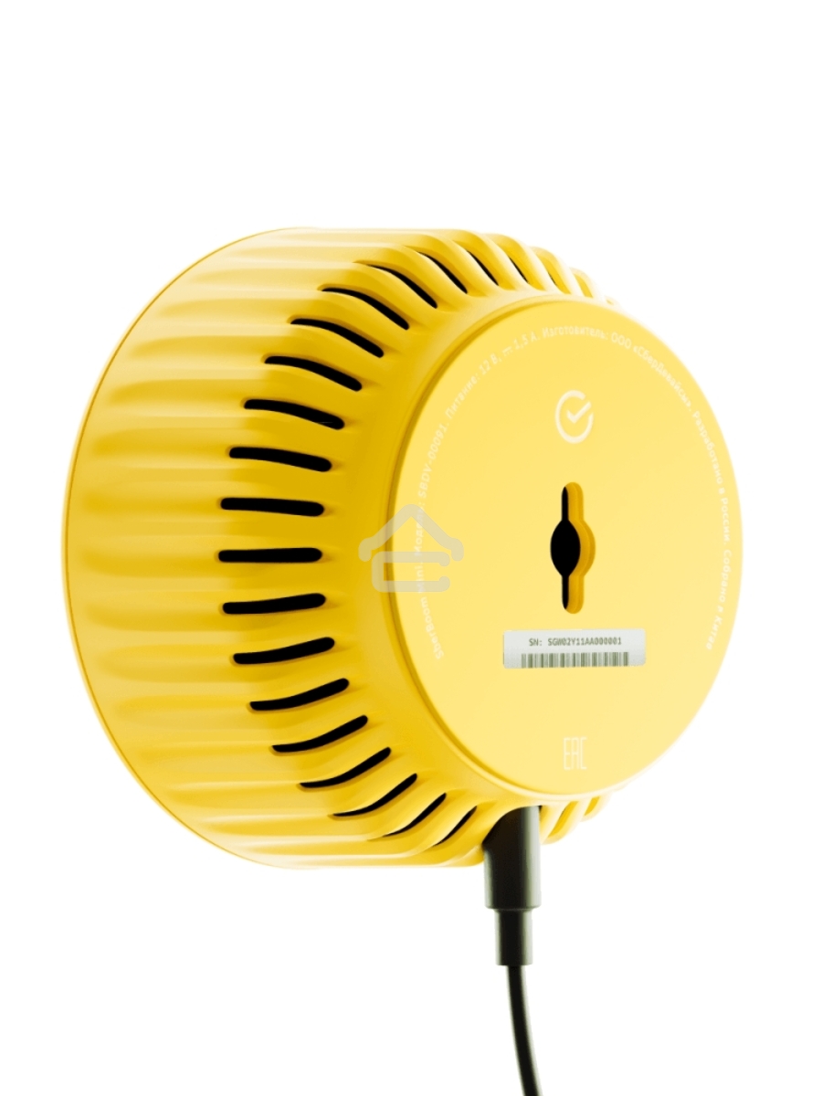 Умная колонка Sber SberBoom Mini SBDV-00095Y, 5Вт, с голосовым ассистентом Салют, желтый