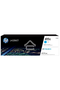 Картридж лазерный HP 415X W2031X голубой для HP HP LJ M454/MFP M479 (6000стр.)
