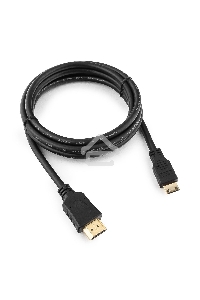 Кабель Cablexpert HDMI-mini HDMI CC-HDMI4C-6, 19M/19M, v2.0, медь, позол.разъемы, экран, 1.8м, черный, пакет