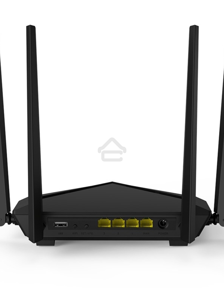 Двухдиапазонный AC1200 Гигабитный WiFi Маршрутизатор Tenda AC10U (AC 1200, LAN 3*10/100/1000, USB 2.0), 4 антенны 5dBi