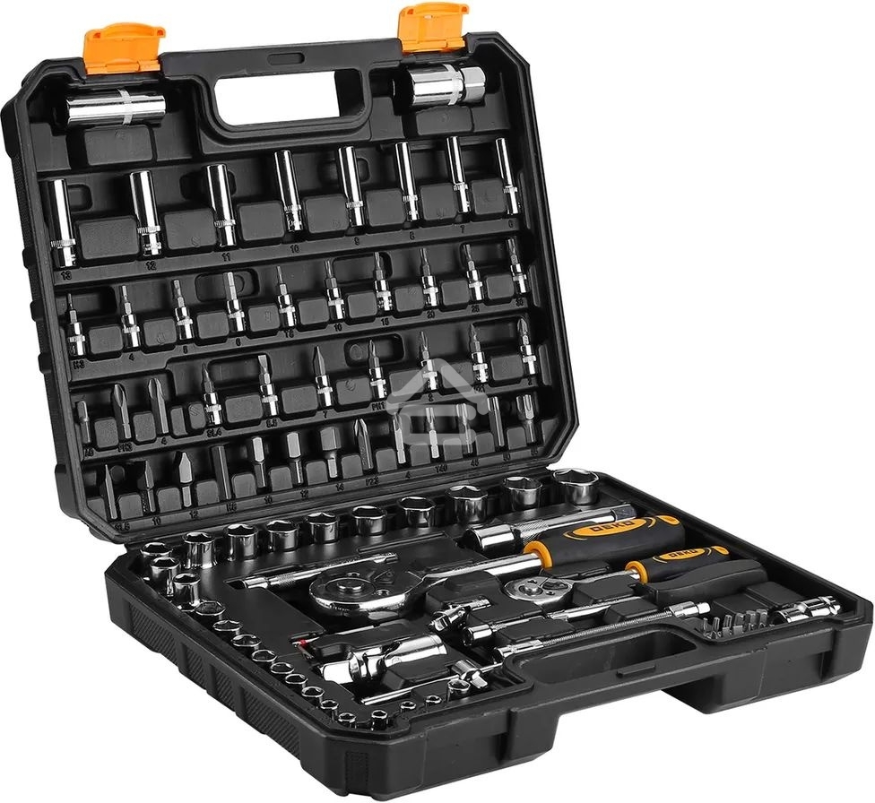 Набор инструментов Deko DKAT94 94 предмета (жесткий кейс)