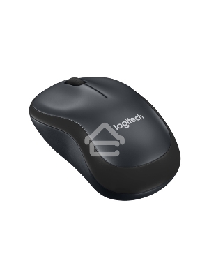 Мышь беспроводная Logitech M220 SILENT черный, 1000 dpi, радиоканал, USB, кнопки - 3