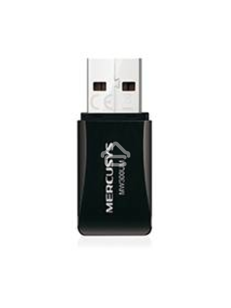 Сетевой адаптер USB2.0 адаптер Mercusys MW300UM, 300Мбит/с, компактный