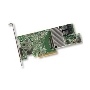 RAID-контроллер Broadcom 9361-8i SGL (LSI00417 / 05-25420-08) PCIe 3.0 x8 LP, SAS/SATA 12G, RAID 0,1,5,6,10,50,60, 8port (2*int SFF8643), Cache 1GB, 3108ROC RTL (R8i) {5} (003075)