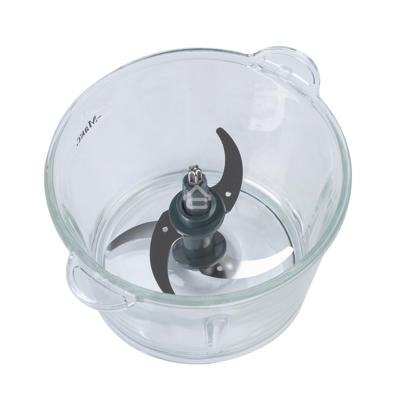 Измельчитель электрический Galaxy Line GL 2355, серебристый с черным, стеклянная чаша 1,5 л, 400 Вт, импульсный режим