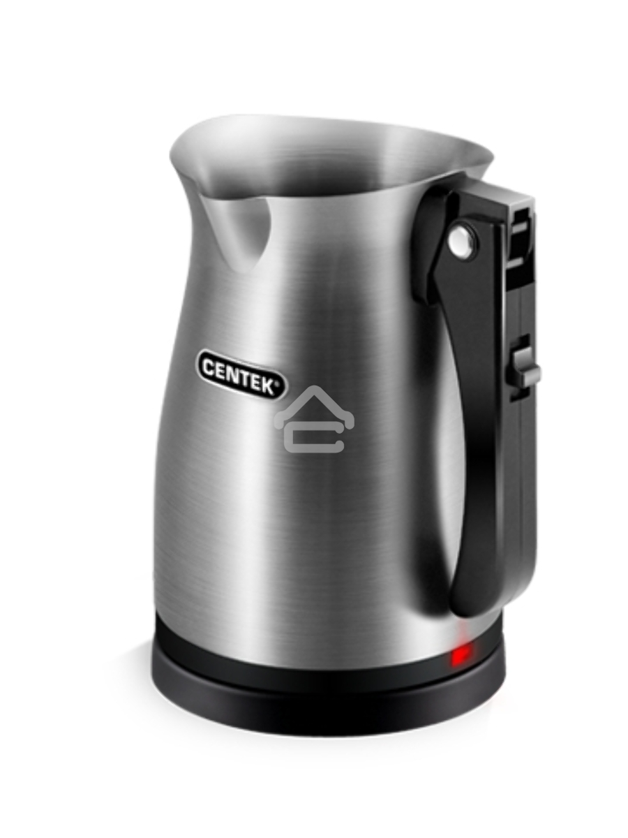 Электрическая турка Centek CT-1099 SS серебристый, исп. кофе - молотый, 0.5 л, 480 Вт