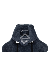 Кресло игровое Бюрократ VIKING KNIGHT LT27 FABRIC синий крестовина металл/пластик