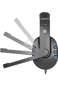 Гарнитура Defender GAMING WARHEAD G-160 BLACK/BLUE