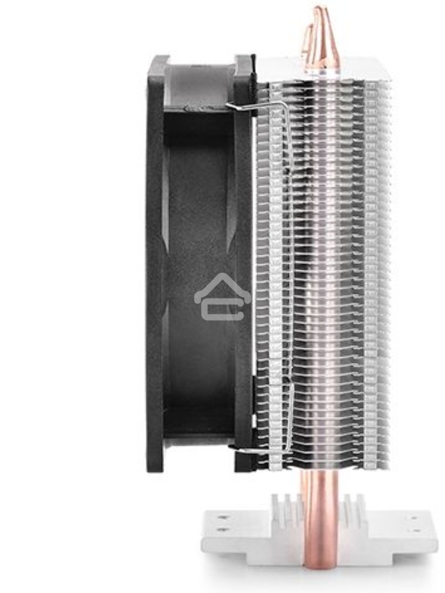 Кулер для процессора DEEPCOOL ICE BLADE 100 PWM синий, 92 мм, алюминий/медь, 2200 об/мин, 29 дБ, 4 pin, 100 Вт, 135 мм