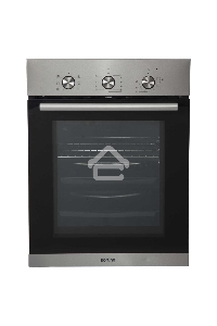 Встраиваемая электрическая духовка Korting OKB 4630 CMX / 59.6 х 45 x 55 см, 6 режимов нагрева, механическое управление, утапливаемые переключатели, таймер, нержавеющая сталь