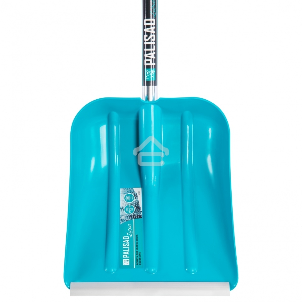 Лопата для уборки снега пластиковая LUXE,270х310х760-960 мм, телескопический черенок Palisad