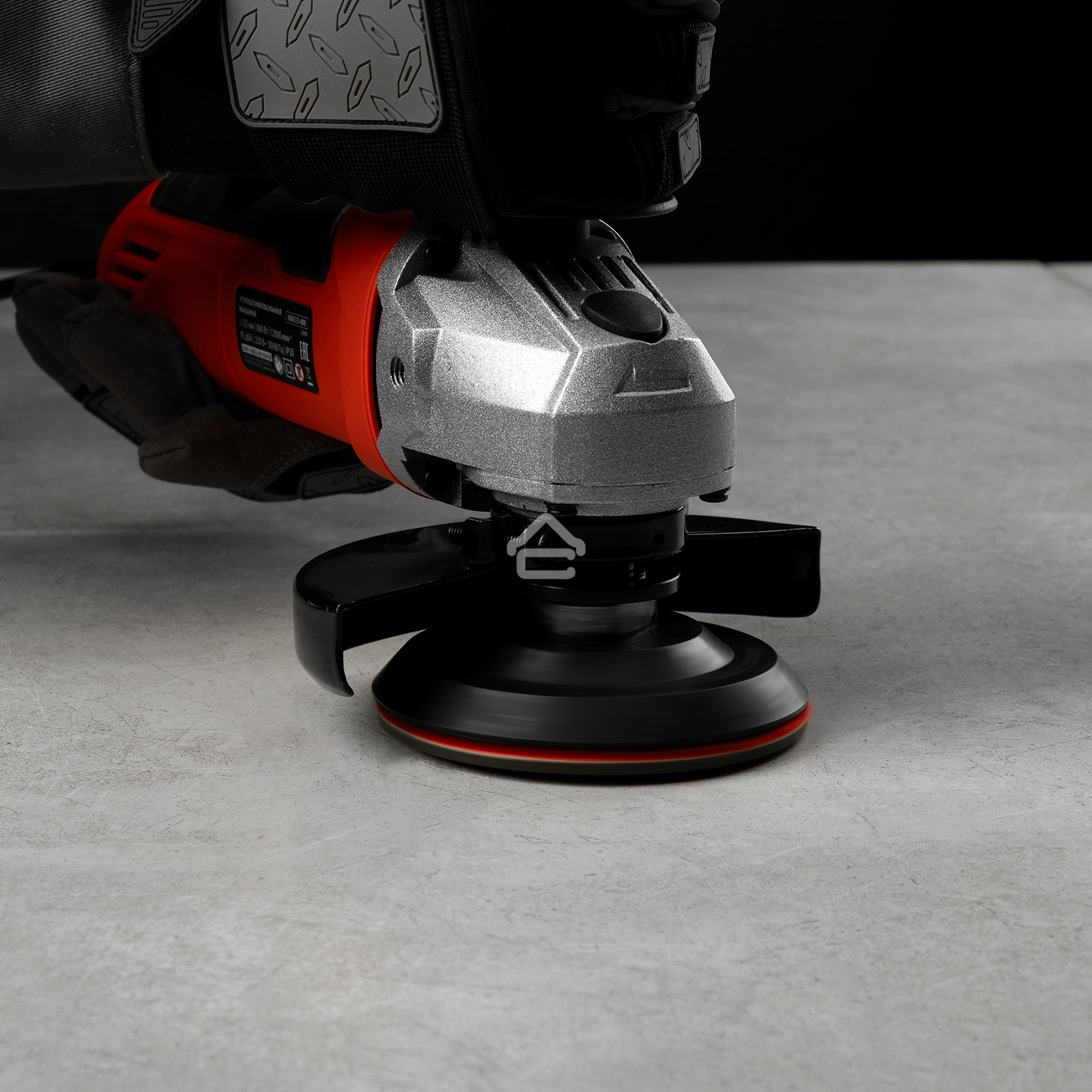 Насадка резиновая Matrix для АГШК с липучкой, 100 мм, посадка M14