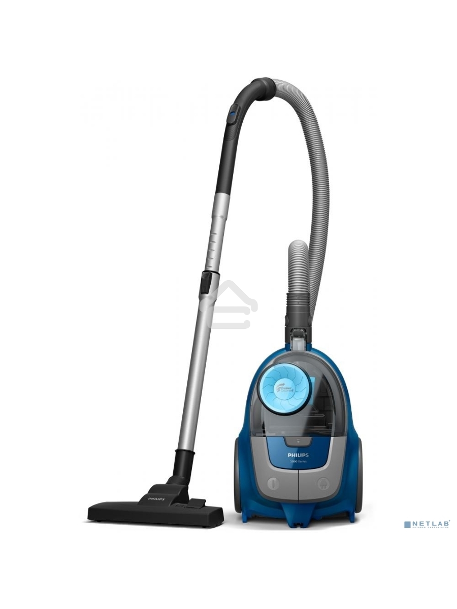 Пылесос Philips XB2022/01 темно-синий, 360/1800 Вт, уборка сухая, пылесборник контейнер 1.3 л