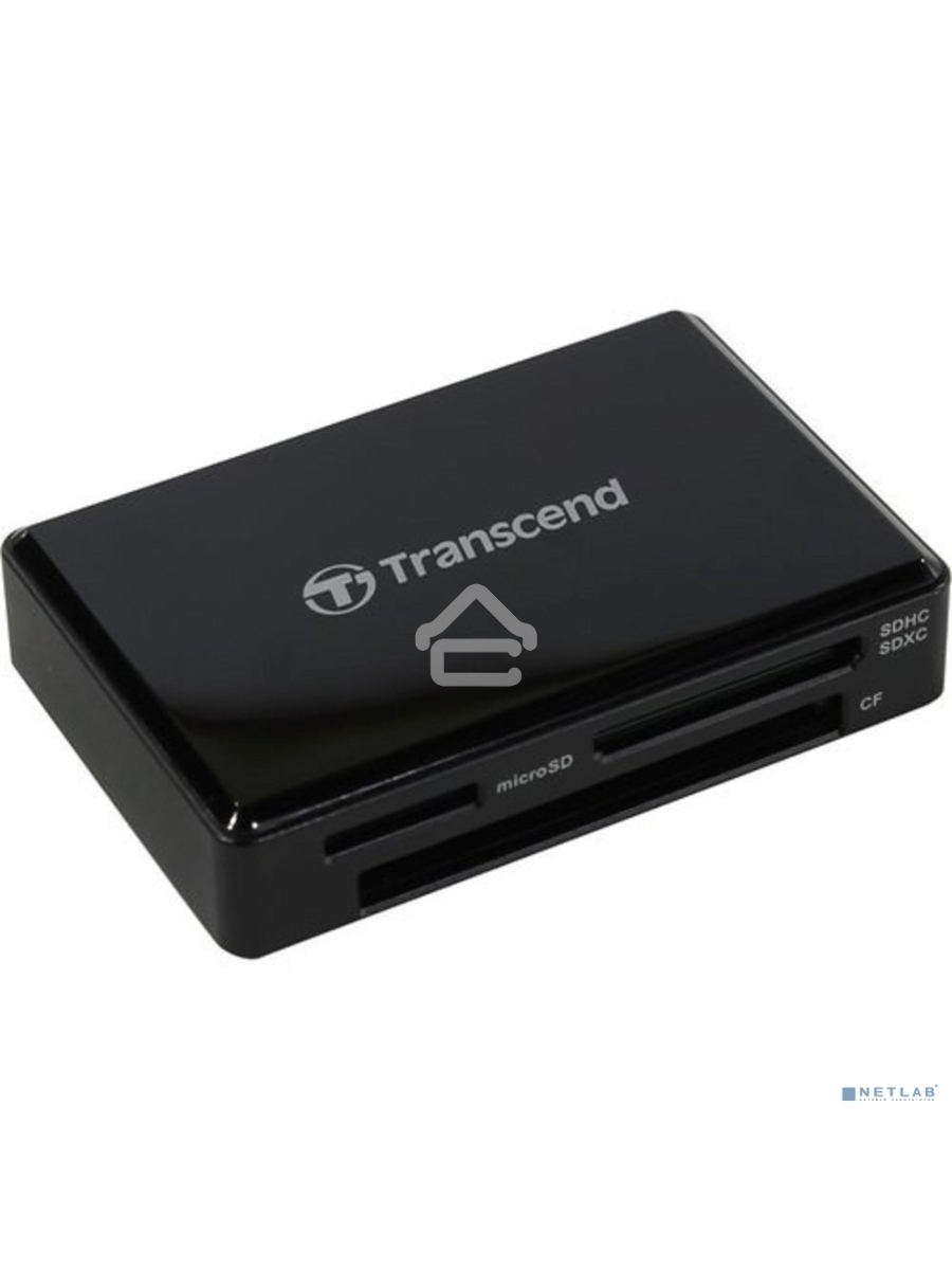Считыватель карты памяти Transcend USB 3.0 Transcend All-in-1 Multi Card Reader, Black