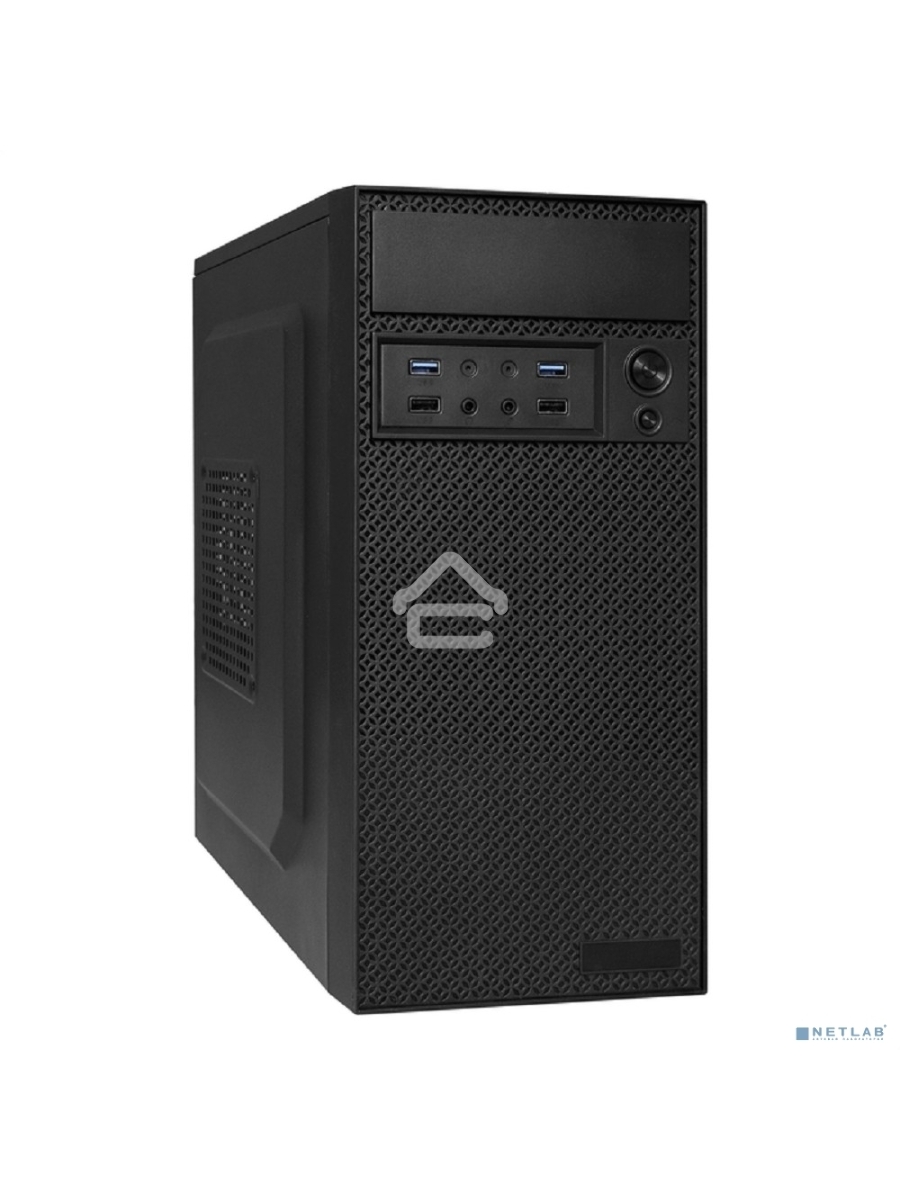 Компьютерный корпус Minitower ExeGate EX291271RUS BAA-109U2 (mATX, без БП, 2*USB+2*USB3.0, аудио, черный)