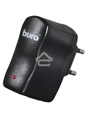 Сетевое зарядное устройство Buro XCJ-021-1A 1A универсальное черный