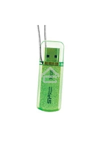 Флеш диск Silicon Power 16Gb Helios 101 SP016GBUF2101V1N USB2.0 зеленый