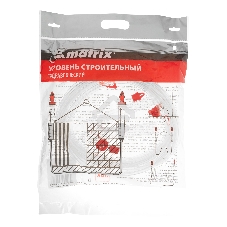 Гидроуровень Matrix удлиненная колба, рельефная градуировка, 10 м