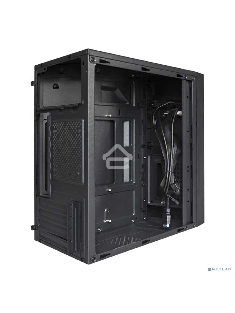 Компьютерный корпус Minitower ExeGate EX291271RUS BAA-109U2 (mATX, без БП, 2*USB+2*USB3.0, аудио, черный)