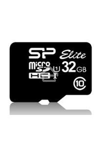 Флеш карта microSDHC 32Gb Class10 Silicon Power SP032GBSTHBU1V10-SP + adapter